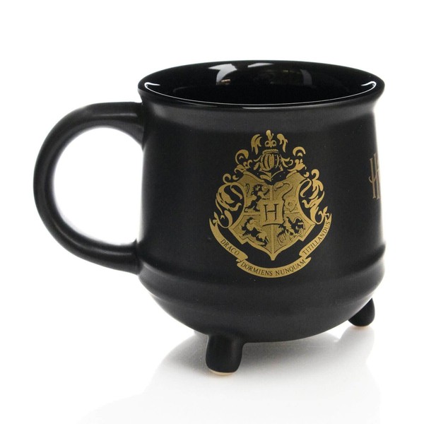 Harry Potter Hogwarts Crest Kessel Becher Tasse Teetassse 400 Ml-image