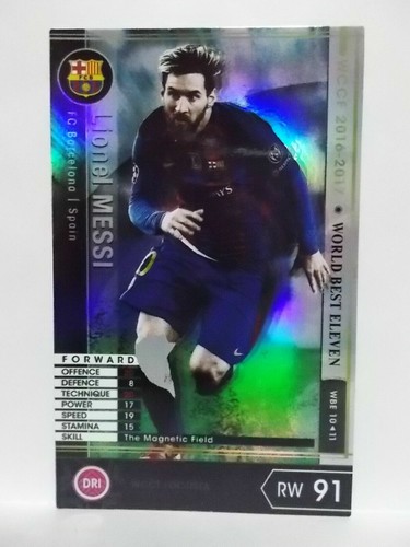 Panini Footista WCCF Lionel MESSI - Picture 32 of 39