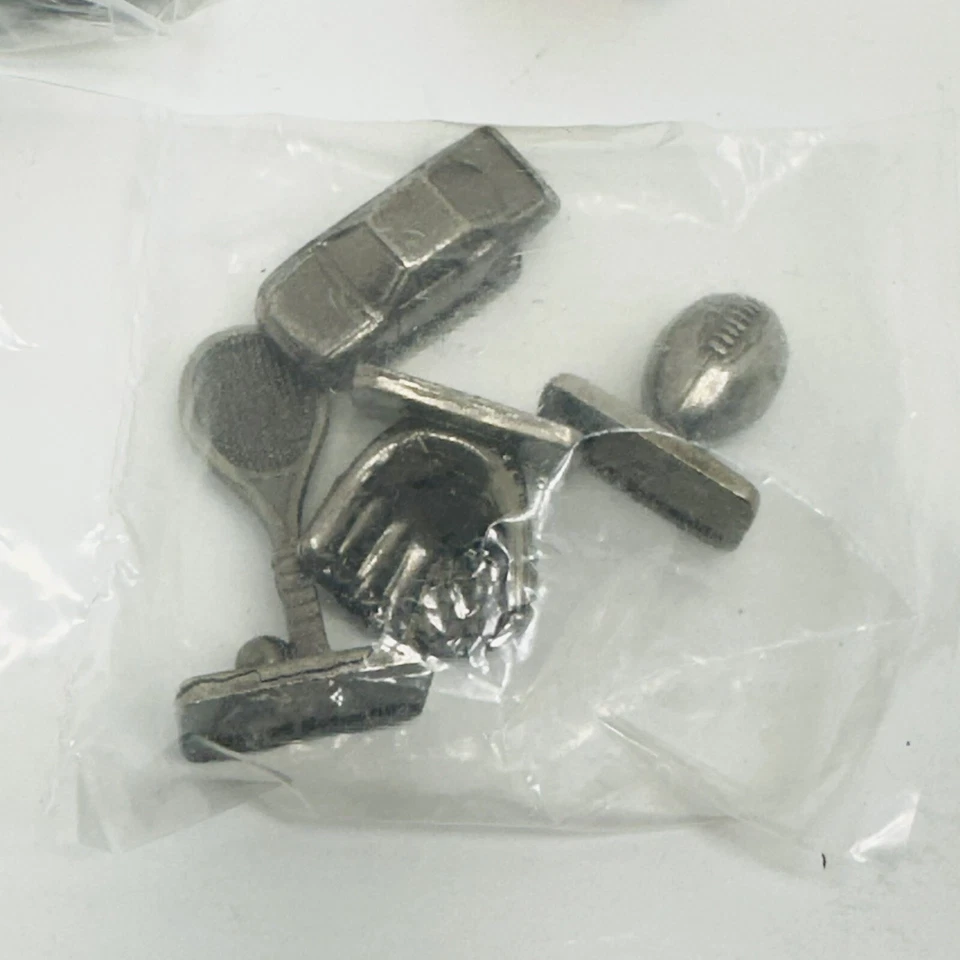 Guante Mattel Tokens SCENE IT TV/Monopoly ESPN METAL, fútbol americano, coche de carreras Foto 2 de 4