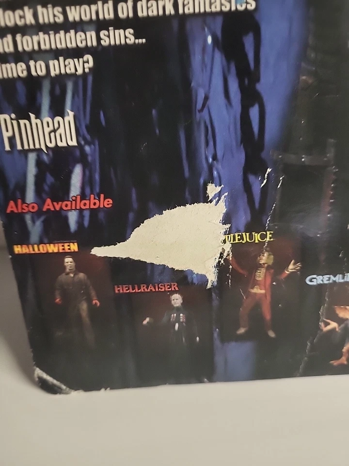 FIGURA DE ACCIÓN DE CLÁSICOS DE CULTO CABEZA DE ALFILER HELLRAISER NECA CLIVE BARKERS Foto 3 de 4