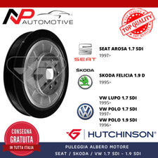 PULEGGIA ALBERO MOTORE VW LUPO POLO 1.7 / 1.9 SDI 1996 - 2005 DP049 HUTCHINSON 