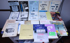 Mixed Vintage Lot Of Misc Ham Cb Shortwave Am/Fm Radio Antenna Manuals Station