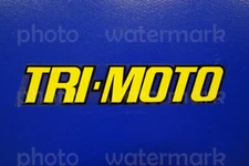 Yamaha Tri-Moto trike three wheeler YELLOW rear fender decal sticker graphic