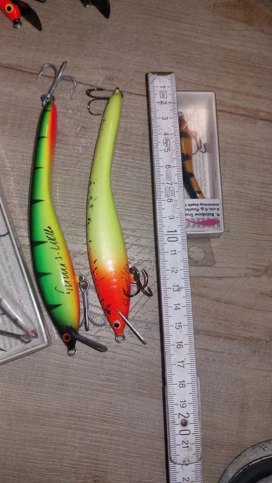 Turus Ukko- 30 cm Wobbler Crankbait Kunstköder Alte Version turus ukko 29 Stück - Bild 3 von 4