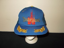 VTG-1980s Disneyland Magic Kingdom Mickey Mouse mesh rope captain hat sku3