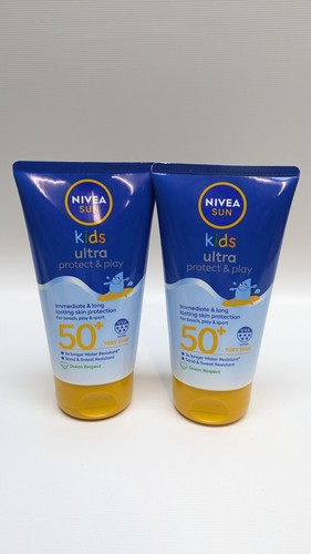 2x NIVEA SUN Crema Solare Bambini Proteggi e Gioca Ultra SPF50+ 150ml x 2 - Foto 9 di 20