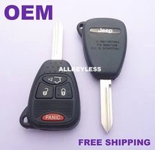 OEM JEEP LIBERTY COMMANDER keyless entry remote fob key transmitter OHT692713AA
