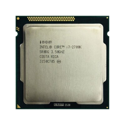 Intel Core i7-2700K Processor (3.5GHz,LGA 1155, Quad-Core) - SR0DG 95W CPU