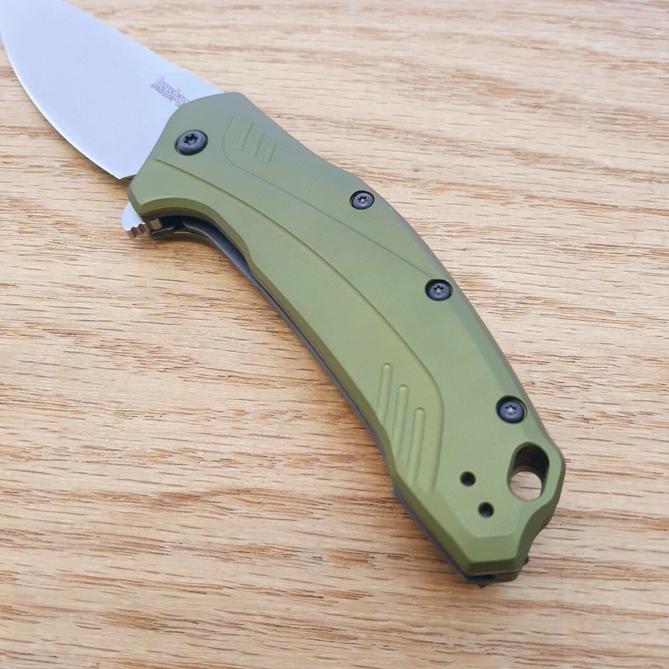 Cuchillo Plegable Asistido Kershaw Link 3.25" CPM-20CV Hoja de Acero Mango de Aluminio Foto 4 de 4