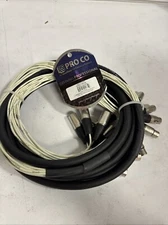 Rapco Horizon MT8XFXM-10 - 10' Analog 8 Ch. XLRM/XLRF Snake 20 ft.