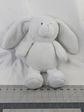 Kellytoy Gray Rabbit Rattle Plush 13 Inch 2019 Crinkles Stuffed Animal Toy