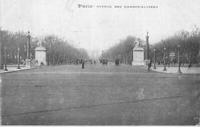 75 PARIS AVENUE DES CHAMPS-ELYSEES - TRIUMPHBOGEN IM HINTERGRUND - 8301