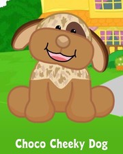 Webkinz Classic Choco Cheeky Dog - hm694 - Virtual Adoption Code Only