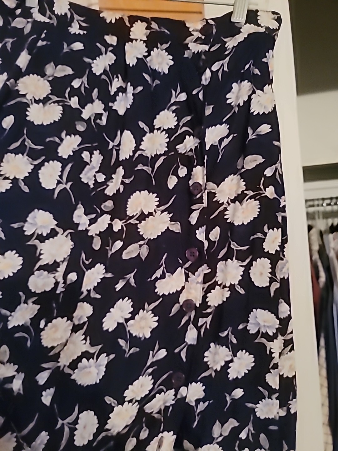 Medium-sized Expressions Midlength Flower Skirt - image 3