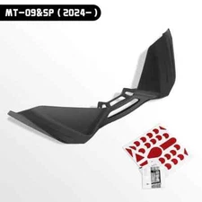 For YAMAHA MT-09 SP 2024- Front Downforce Spoiler Beak Lip Nose Cone Cover