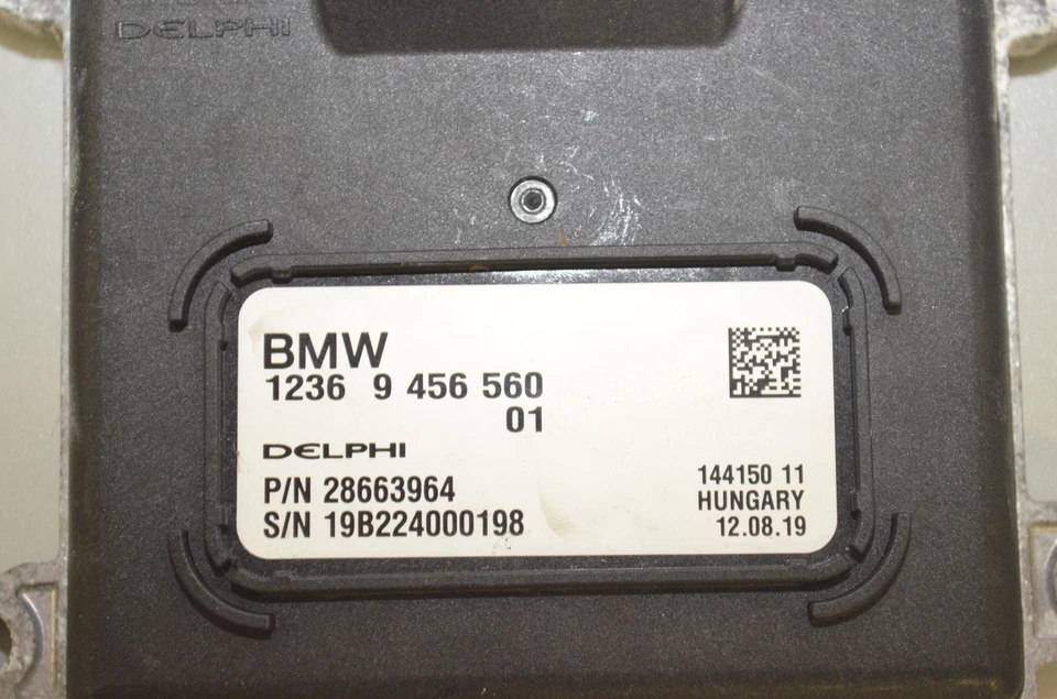 BMW I01 i3 Electric Basic Control Unit Dme Control Devices Fem 9456560 8736965 - Image 4 of 4