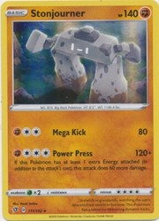 Stonjourner 111/192 Rebel Clash Holo Rare
