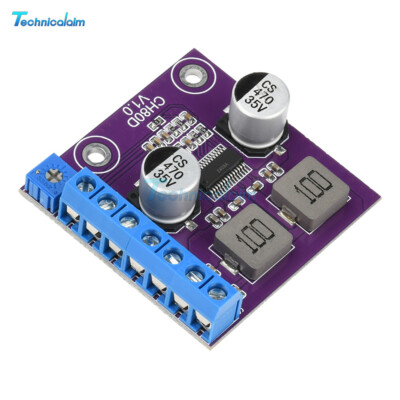 80W Stereo Voice Audio Amplifier Module Class D Amplifier Board Player Module