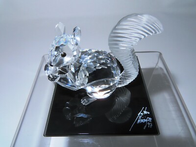 Swarovski Crystal Squirrel Figurine SCS 