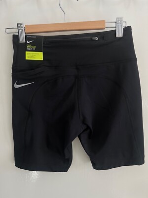 BNWT NIKE DRI FIT POWER BLACK EPIC FAST MID RISE TIGHT