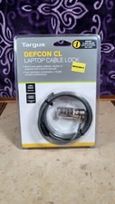 Targus Laptop Cable Lock Defcon CL, 6.5' long, Combination Code Lock NEW 