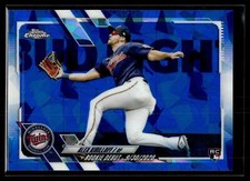 Alex Kirilloff 2021 Topps Chrome Update Sapphire Edition Card #US41
