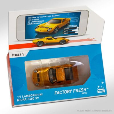2019 Hot Wheels id '71 LAMBORGHINI MIURA P400 SV☆ Yellow