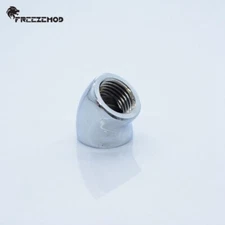 FreezeMod 45 Degree Angle G1/4 Thread Fitting Female to Female Water Cooling CHR
