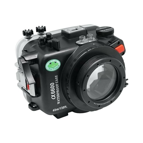 Seafrogs 40M/130FT Waterproof Underwater Camera Housing Case for Sony a6600 - Picture 2 of 6