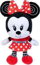 Kid's Preferred Disney Baby Black And White Minnie Mouse Plush  - 10 inch