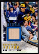 2025 Topps Major League Materials BLUE #MLM-CY Christian Yelich BAT 29/150