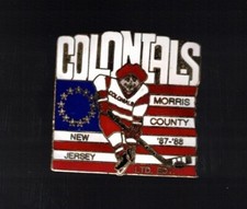 1987-88 New Jersey Colonials, Minor Hockey pin