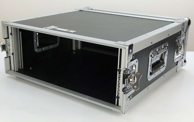ROADINGER Verstärkerrack PR-2, 4HE, 47cm tief, Flightcase Amprack Endstufenrack