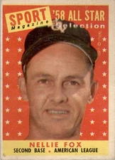 1958 Topps 479 Nellie Fox AS EX #D262363