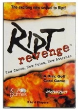 RIPT Revenge Disc Golf Card Game Brand New Innova KNA Games Fast Shipping