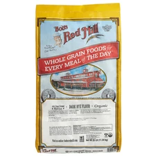  Bob's Red Mill 25 lb. Organic Dark Rye Flour