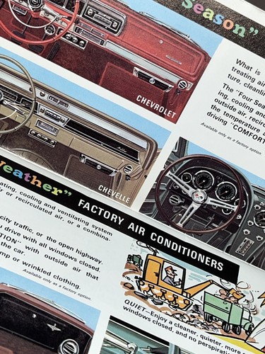 Chevrolet 1966 folleto de accesorios personalizados Corsair Chevelle Chevy II Corvette - Imagen 4 de 7