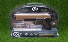 Umarex Colt M45 CQBP CO2 BB Air Pistol .177, 400FPS, Desert Tan/Black - 2254045