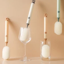 Sponge Cleaner Cleaning Brush Water Drink Baby Bottle Glass Cup Wash Scrubber