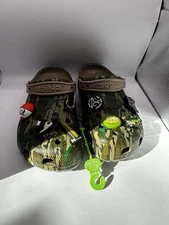 ✅️Authentic Luke Combs X Crocs Bootleggers Camo Classic Clog Mossy Oak Men's 13 