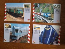 1993 Trains of Australia- Complete Set of 6 Maxi Cards