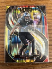 2024 Select - Jahmyr Gibbs #163 Red & Yellow Shock Prizm