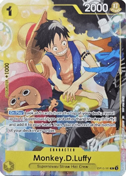 One Piece Monkey.D.Luffy (OP10-111) (V.2) UP Rare Englisch NM