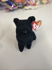 Ty Beanie Baby RARE Retired Scottie The Dog 15 June 1996 Style 4102 With Errors