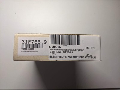 B&R System 2005 Bernecker & Rainer 3IF766.9 Schnittstellenmodul  PROFIBUS DP