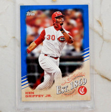 Ken Griffey Jr 2019 Topps Update Est. 1869  #EST-13  Blue Parallel