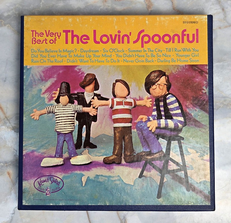The Lovin' Spoonful / The Very Best Of 1970 REEL TO REEL tape 3 3/4IPS X 2013
