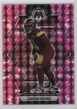 2023 Panini Mosaic Pink Camo Mosaic Prizm Daron Payne #247 17r2