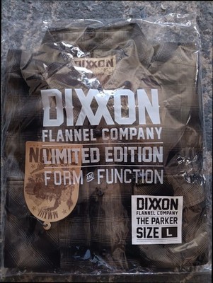 Dixxon Flannel The Parker Men's Size Large Long Sleeve Shirt
