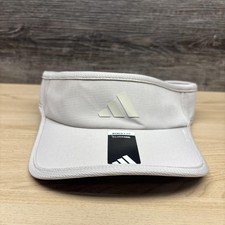 Adidas Hat Visor Strap Back Womens One Size Beige Superlite 3 ClimaCool Golf NWT